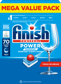 Finish Power Essential tabletter