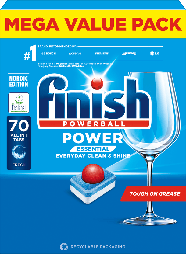 Finish Power Essential tabletter