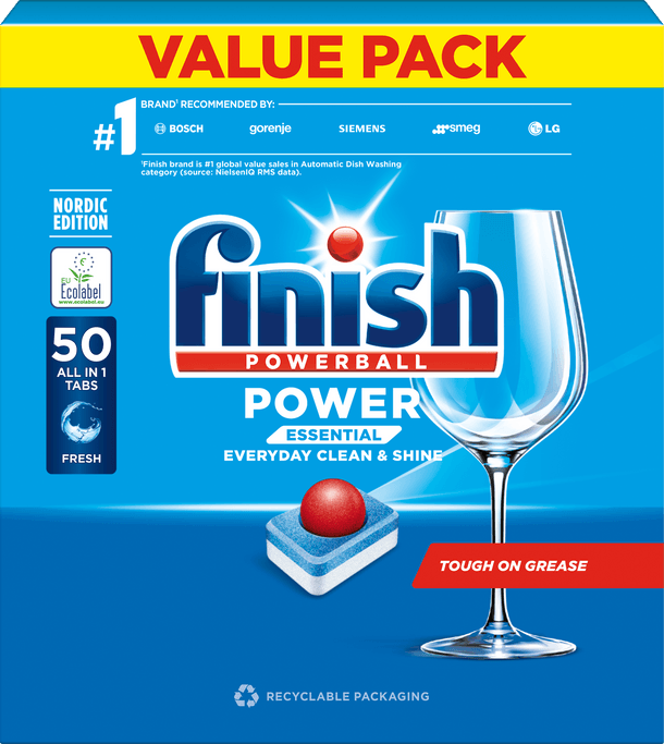 Finish Power Essential tabletter